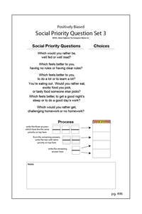 Social Priorities - 3rd Positively Voiced Test