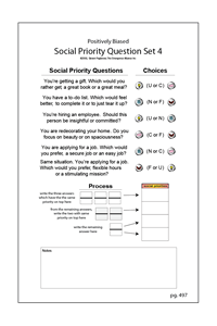 Social Priorities - 4th Positively Voiced Test
