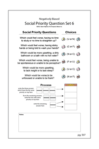Social Priorities - 6th Negatively Voiced Test